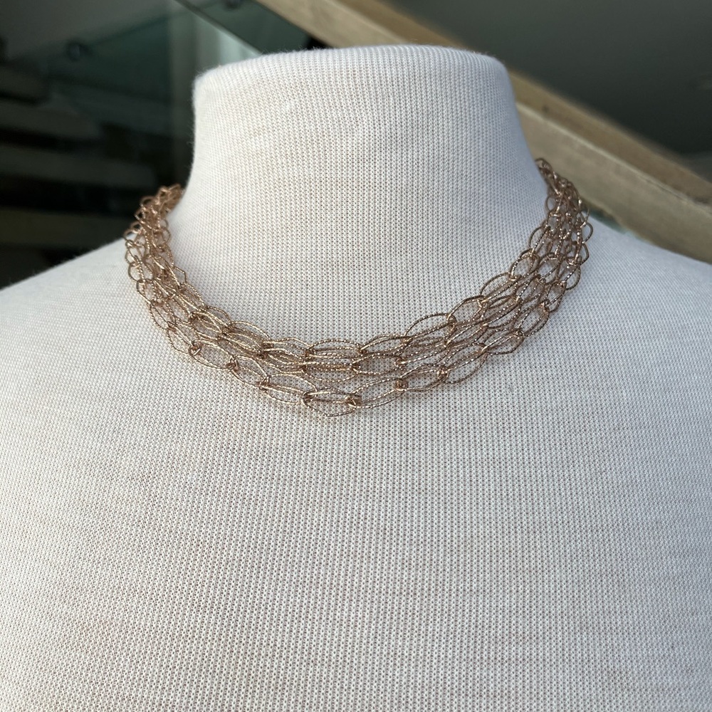 Anne Klein Ring Leader Necklace
